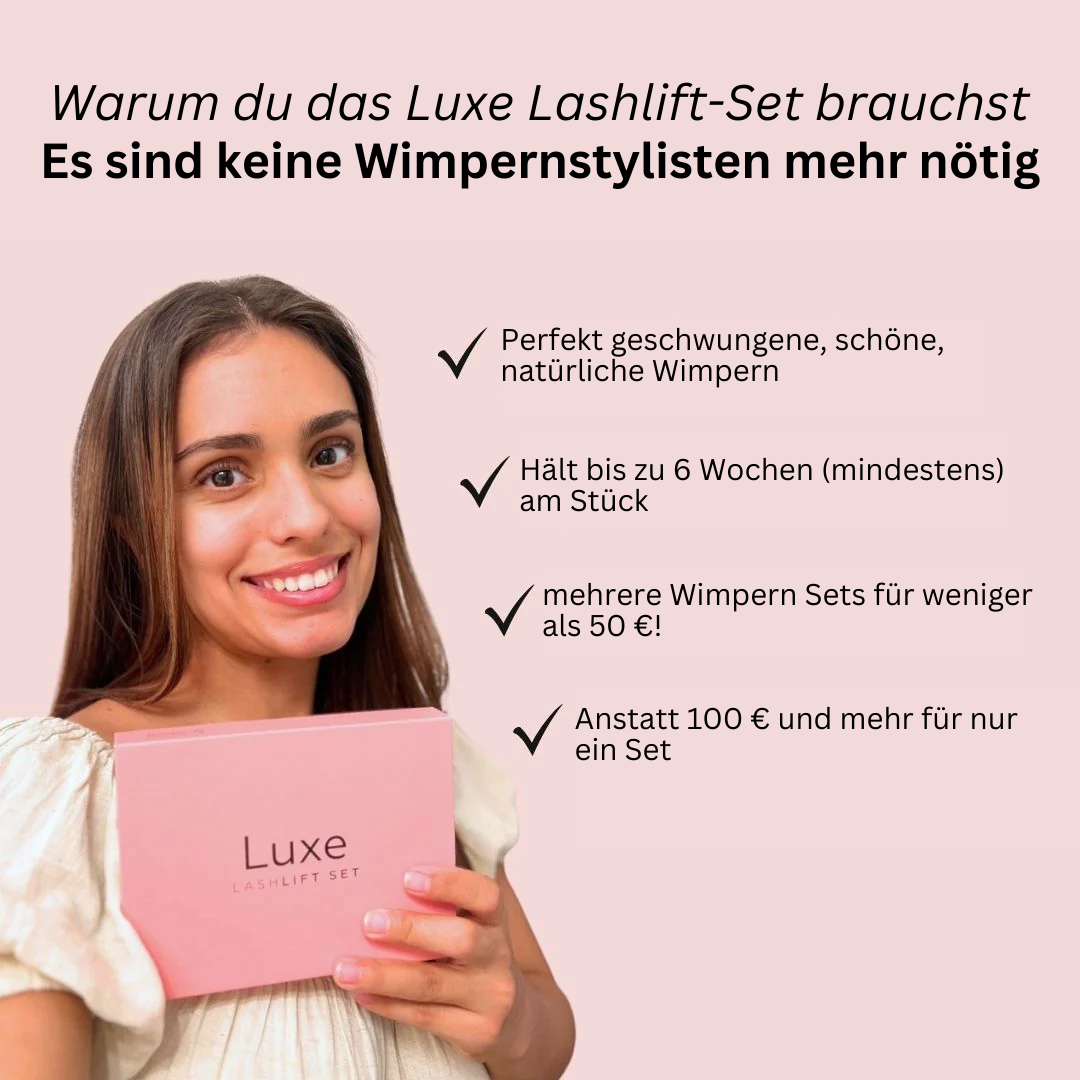 Luxe Wimpernlifting Set (Kaufe 1 und erhalte 1 gratis dazu)