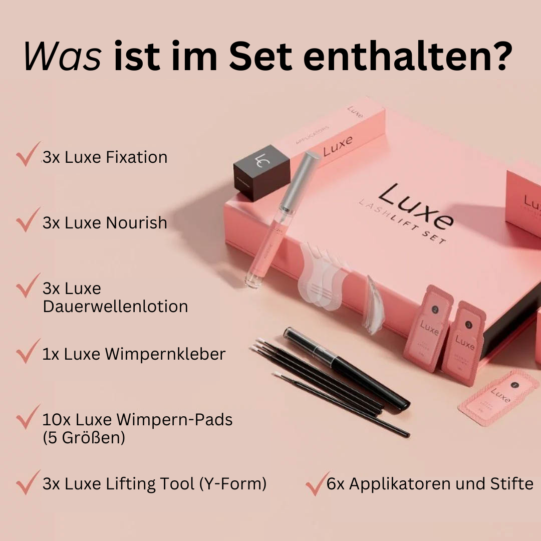 Luxe Wimpernlifting Set (Kaufe 1 und erhalte 1 gratis dazu)