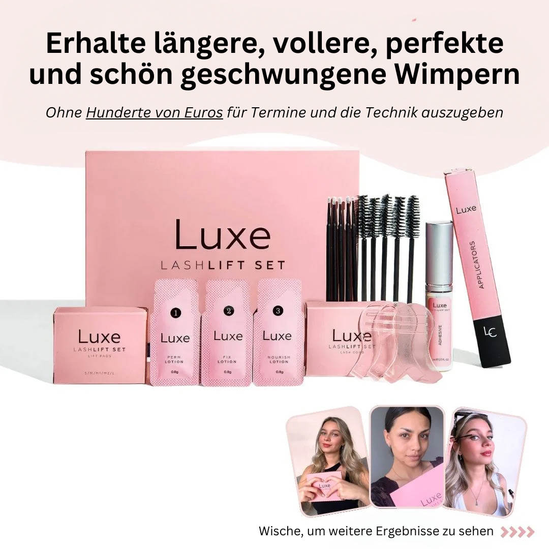 Luxe Wimpernlifting Set (40% Rabatt)